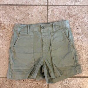 JCrew High waisted Chino Shorts